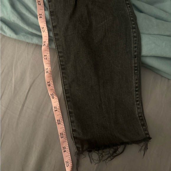 Madewell Stovepipe Jeans in Banberry Wash: Raw-Hem Edition Size 28 - Picture 7 of 8